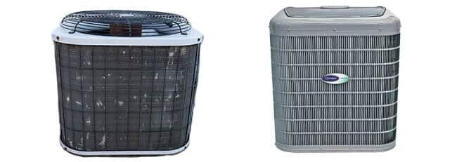 old air conditioner vs new air conditioner